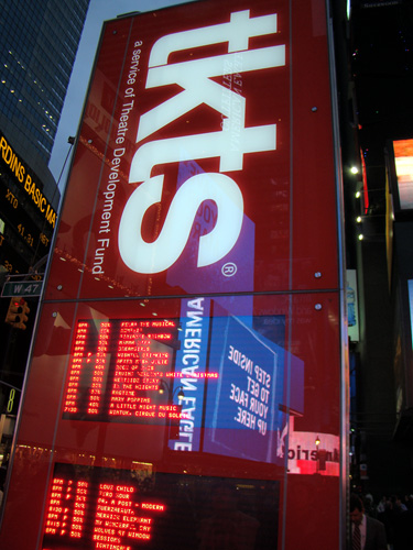 タイムズスクエア TKTS Times Square