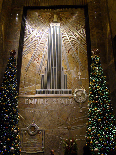 エンパイア・ステート・ビル エントランス Entrance Hall of the Empire State Building